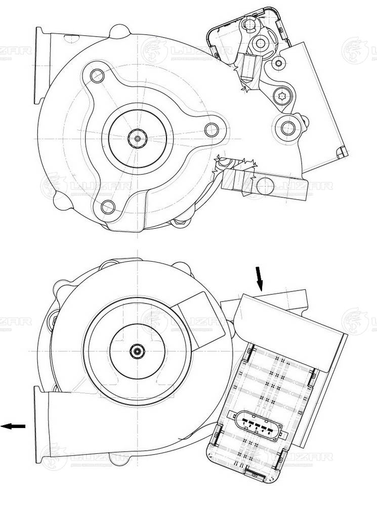 LUZAR LAT 0330 - Турбина