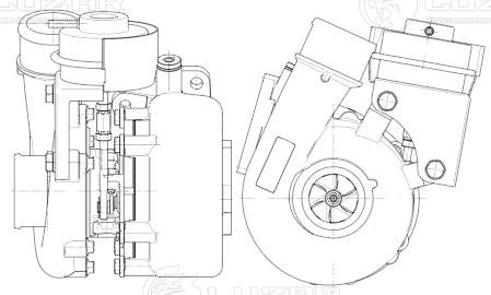 LUZAR LAT 0838 - Турбина