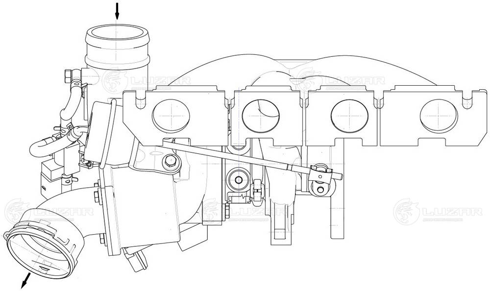 LUZAR LAT 1848 - Клапан турбины