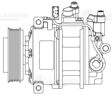 LUZAR LCAC 1855 - Компрессор кондиционера
