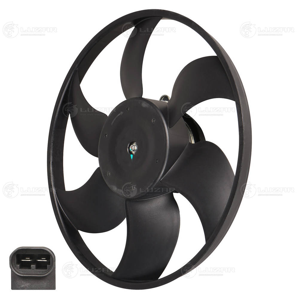 LUZAR LFc 0907 - Вентилятор радиатора