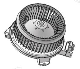 LUZAR LFh 3008 - Моторчик печки