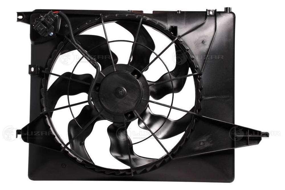 LUZAR LFK 08P7 - Вентилятор радиатора