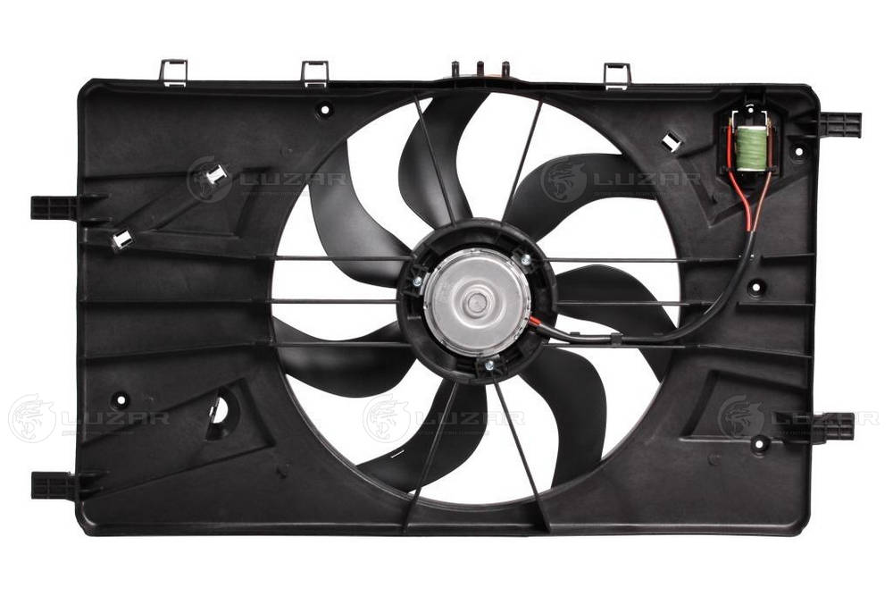 LUZAR LFK 21106 - Вентилятор радиатора