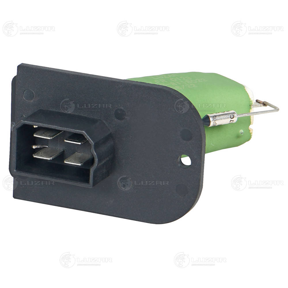 LUZAR LFR 0123 - Резистор вентилятора печки (ежик)