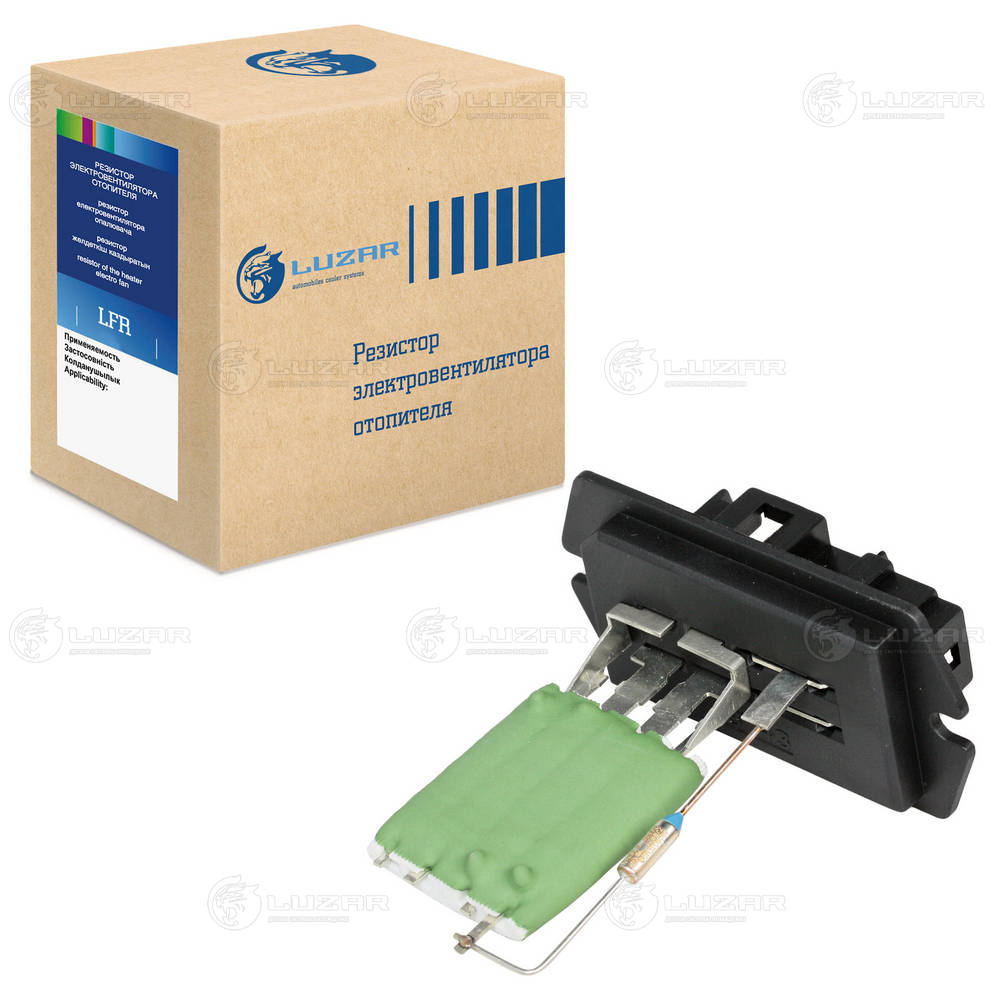 Резистор вентилятора печки (ежик)