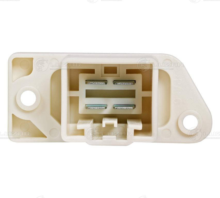 LUZAR LFR 1076 - Резистор вентилятора печки (ежик)