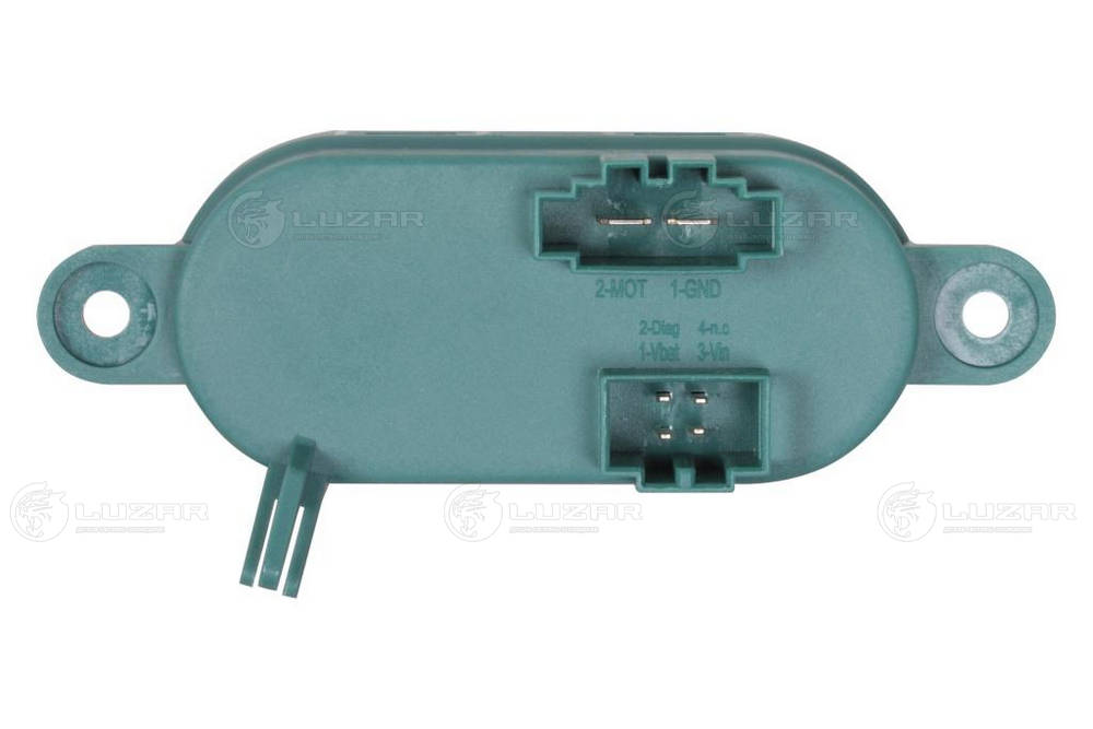 LUZAR LFR 1855 - Резистор вентилятора печки (ежик)