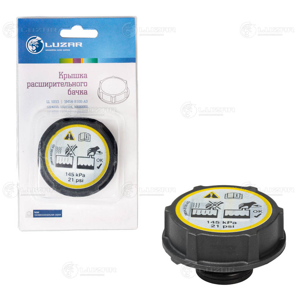 LUZAR LL 1033 - Крышка радиатора (расширительного бачка)