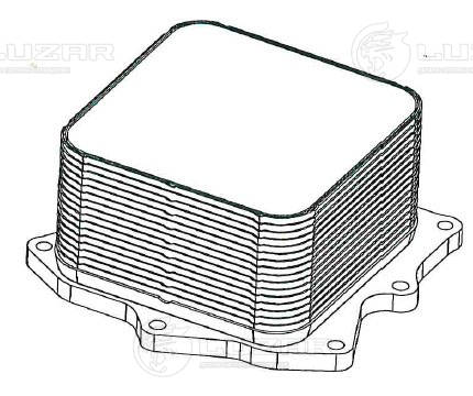LUZAR LOc 0324 - Масляный радиатор