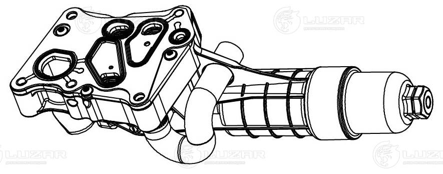 LUZAR LOc 1504 - Масляный радиатор