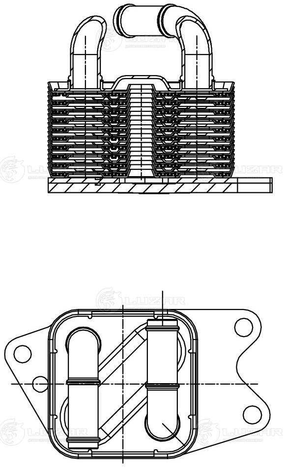 LUZAR LOc 1817 - Масляный радиатор