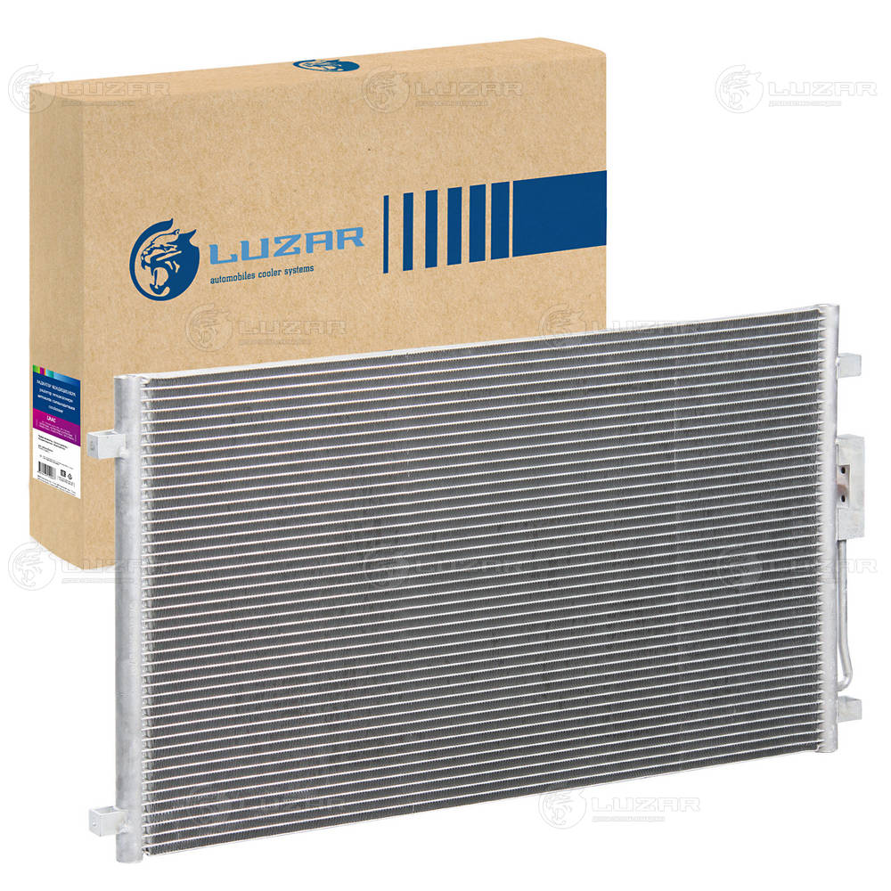 LUZAR LRAC 0348 - Радиатор кондиционера
