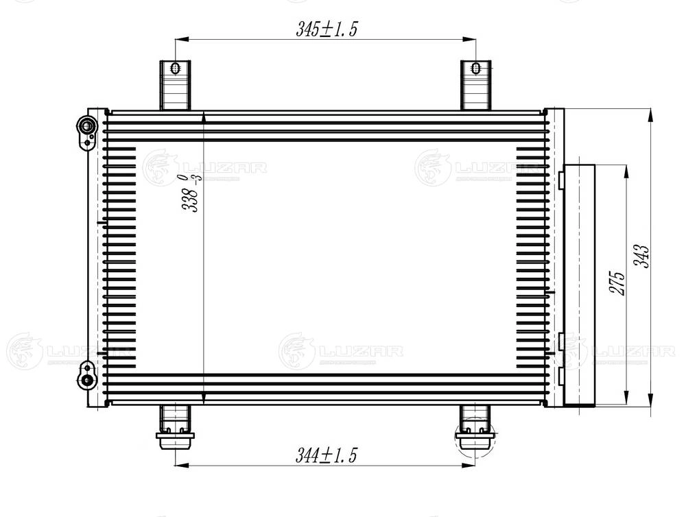 Радиатор кондиционера