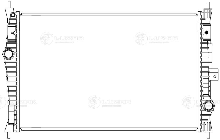 LUZAR LRc 2001 - Радиатор охлаждения