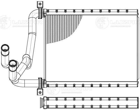 Радиатор печки