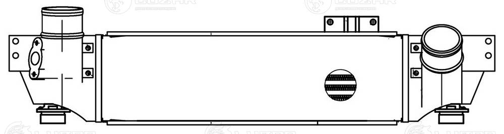 LUZAR LRIC 0801 - Интеркулер