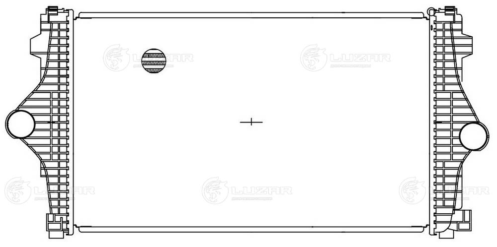 LUZAR LRIC 1509 - Интеркулер