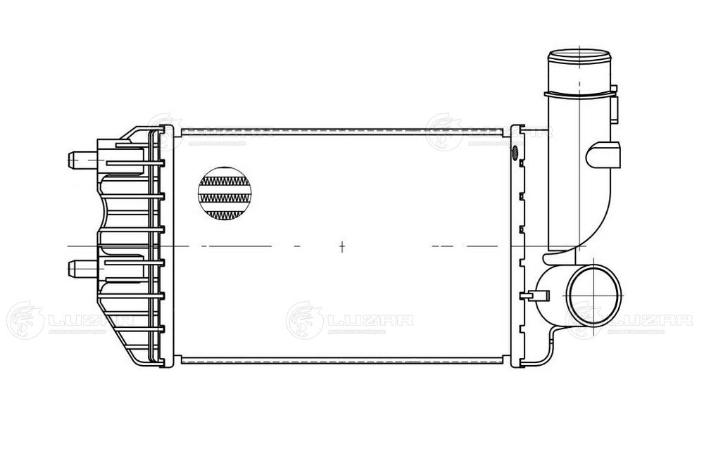 LUZAR LRIC 1650 - Интеркулер