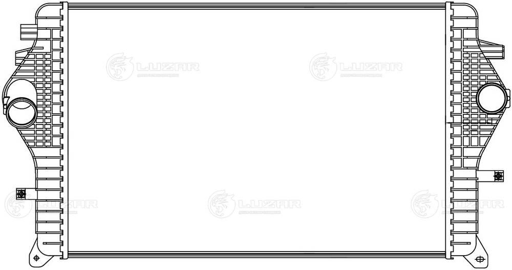 LUZAR LRIC 3008 - Интеркулер