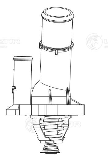 LUZAR LT 1041 - Термостат