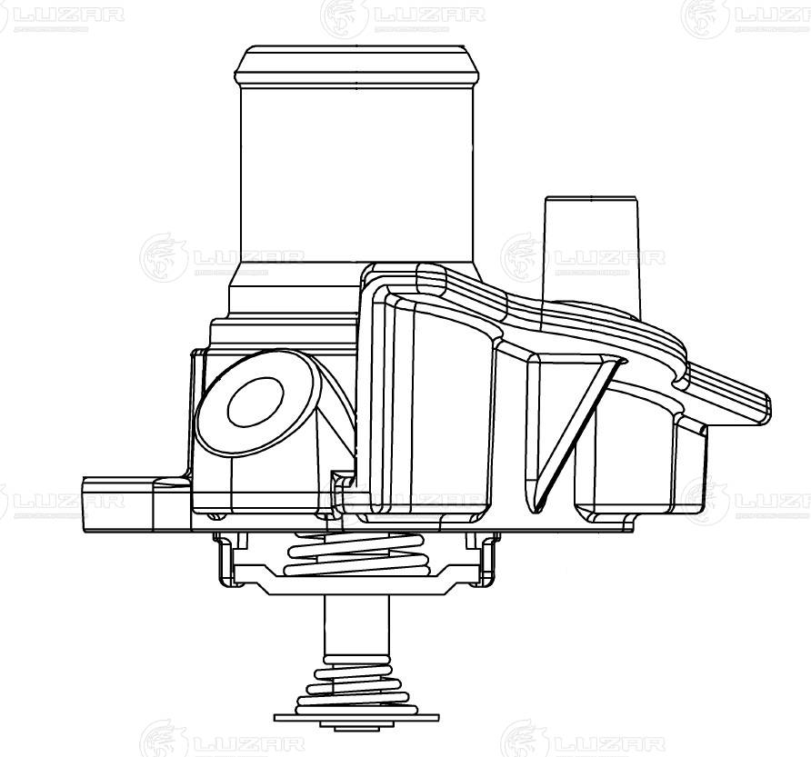 LUZAR LT 1680 - Термостат
