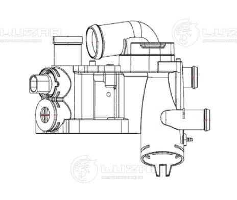 LUZAR LT 1804 - Термостат