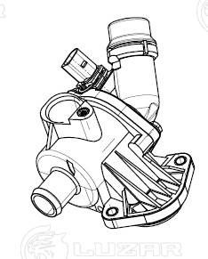 LUZAR LT 1818 - Термостат