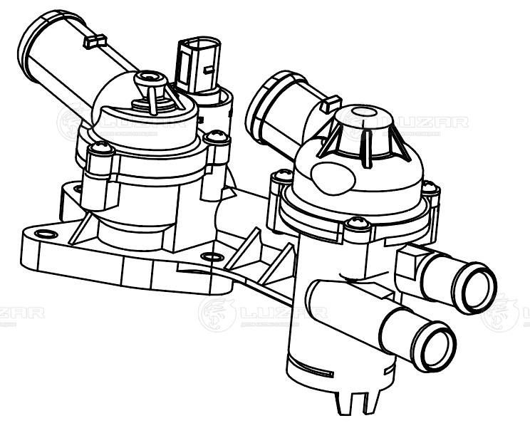 LUZAR LT 1834 - Термостат