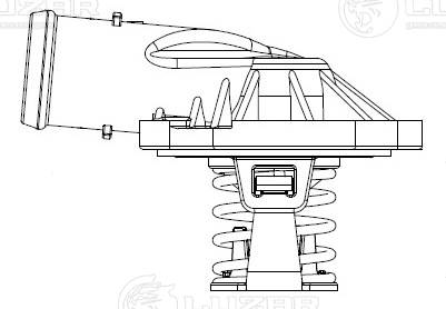 LUZAR LT 1870 - Термостат