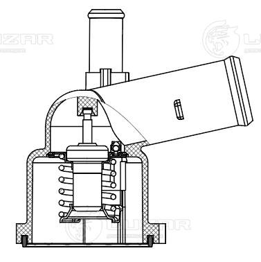 LUZAR LT 1908 - Термостат