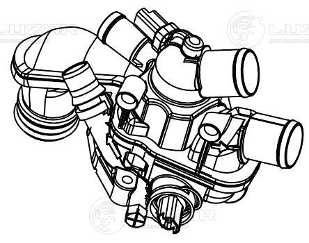 LUZAR LT 2018 - Термостат