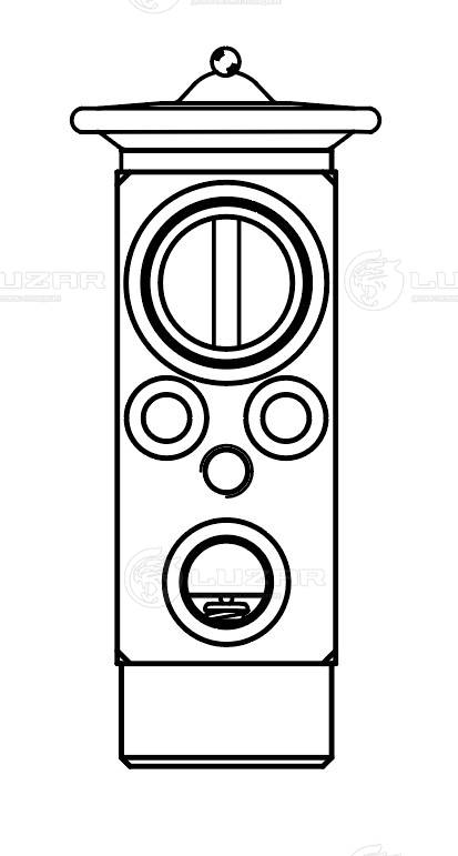 LUZAR LTRV 2625 - Расширительный клапан кондиционера
