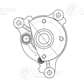 LUZAR LWP 0806 - Водяной насос - помпа
