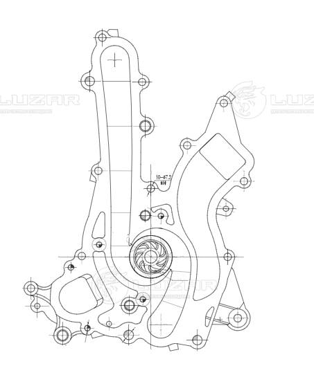 LUZAR LWP 1511 - Водяной насос - помпа