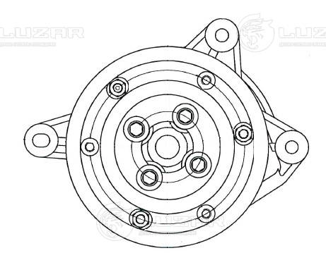 LUZAR LWP 1804 - Водяной насос - помпа