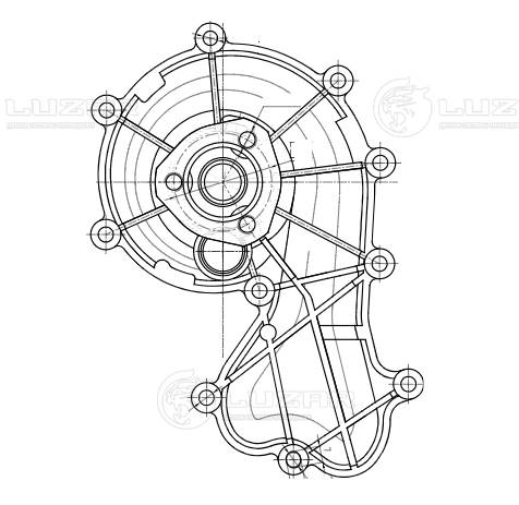 LUZAR LWP 1830 - Водяной насос - помпа