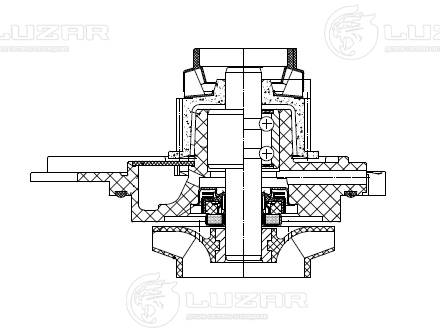 LUZAR LWP 18H6 - Водяной насос - помпа