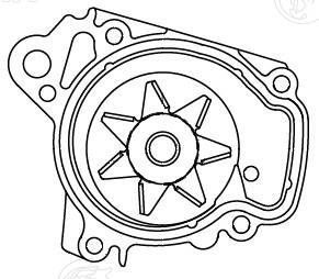 LUZAR LWP 2304 - Водяной насос - помпа
