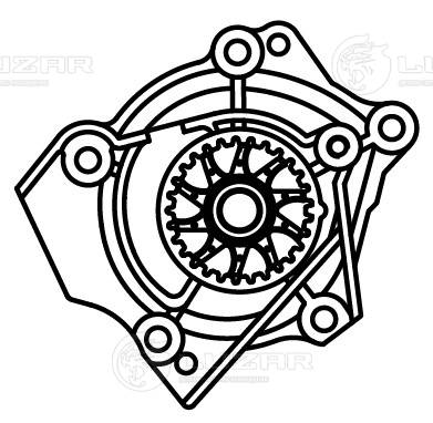 LUZAR LWP 3014 - Водяной насос - помпа