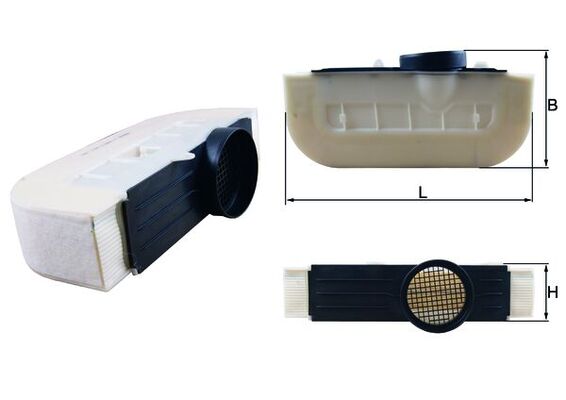 KNECHT LX 3294/4 - Воздушный фильтр