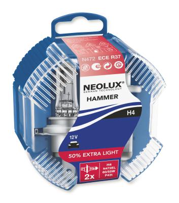 Лампа накаливания, фара дальнего света Extra Light 50%