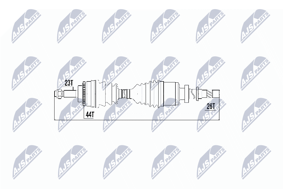 Приводной вал (полуось)