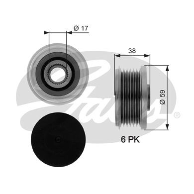Шкив генератора