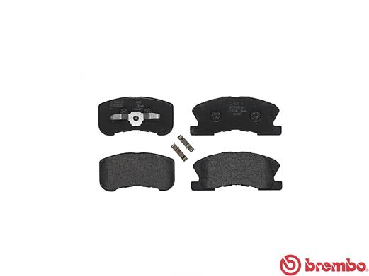 BREMBO P 16 008 - Комплект тормозных колодок, дисковый тормоз PRIME LINE