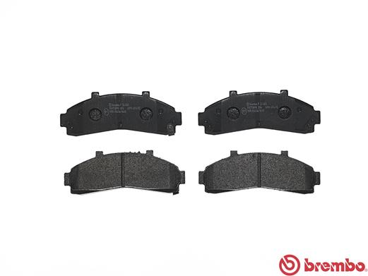 BREMBO P 24 041 - Комплект тормозных колодок, дисковый тормоз PRIME LINE