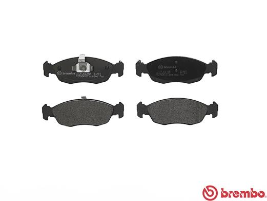 BREMBO P 61 051 - Комплект тормозных колодок, дисковый тормоз PRIME LINE