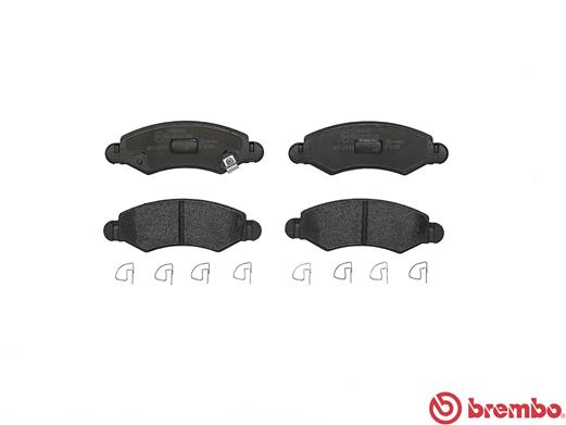BREMBO P 79 015 - Комплект тормозных колодок, дисковый тормоз PRIME LINE