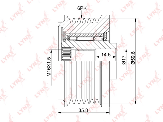 Шкив генератора