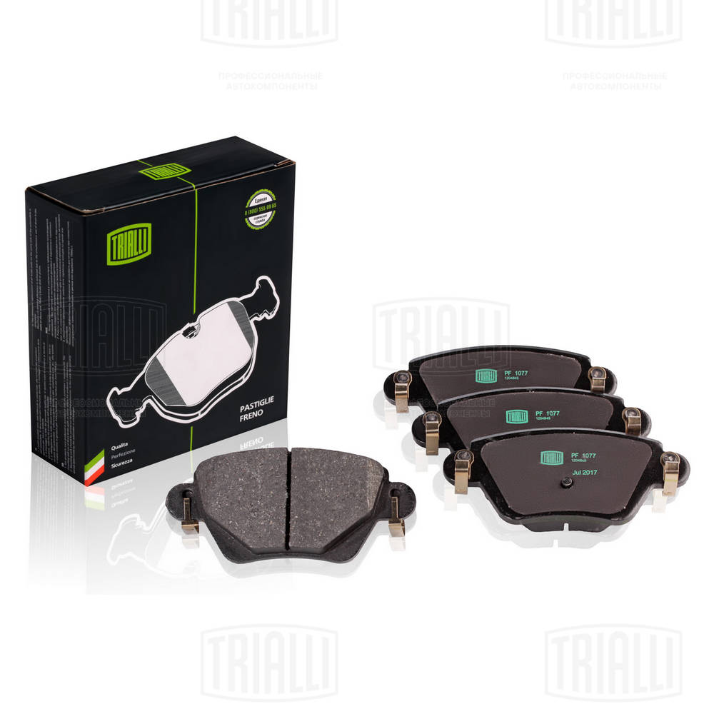 TRIALLI PF 1077 - Тормозные колодки 